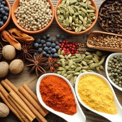 Spezie, Erbe Aromatiche e Alimenti