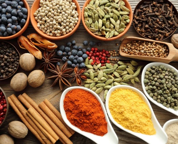 Spezie, Erbe Aromatiche e Alimenti